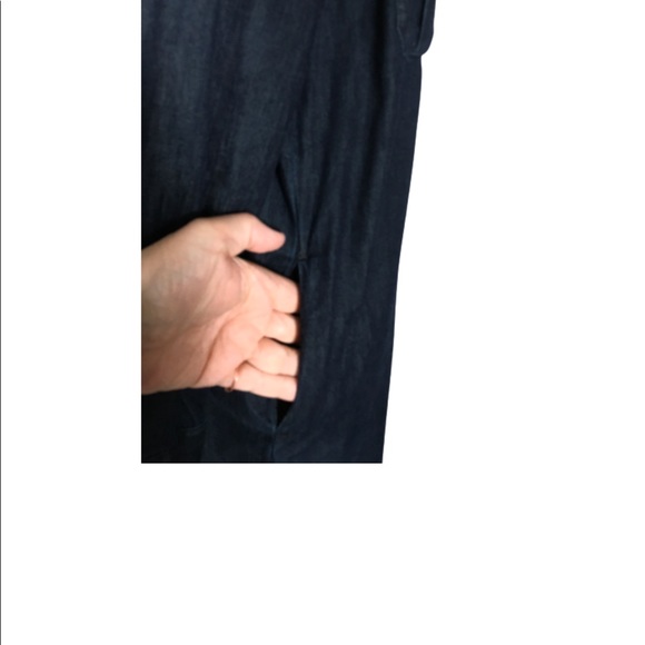 Ralph Lauren Denim Supply Dark Denim Laced Dress - Picture 9 of 9